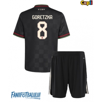 Bayern Munich Leon Goretzka #8 Echipament de Fotbal Replică 2025-26 Copii Treilea (+ Șorturi)